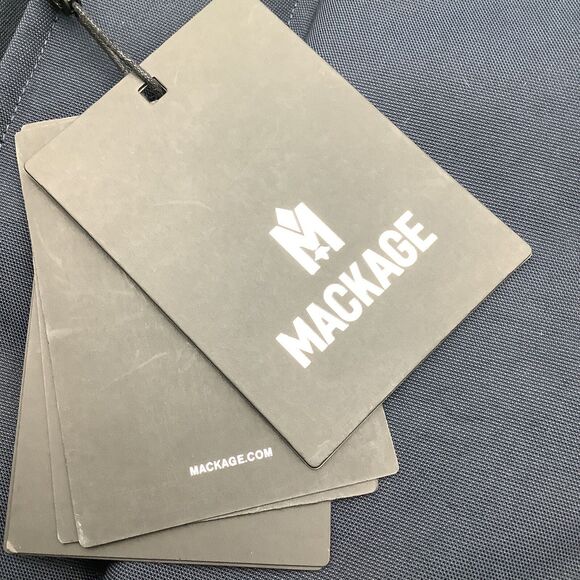 Mackage Mens Edward The Ultimate 2 in 1 Insulated Down Coat Navy Size 48 NWT - Picture 5 of 16